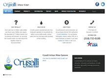 Tablet Screenshot of crysalli.com